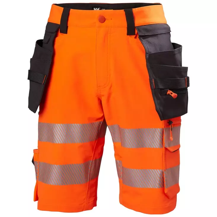 HH Icu Cons Shorts, 269 Orange/Ebony - Helly Hansen Huomioshortsit - 77503-269 - 1