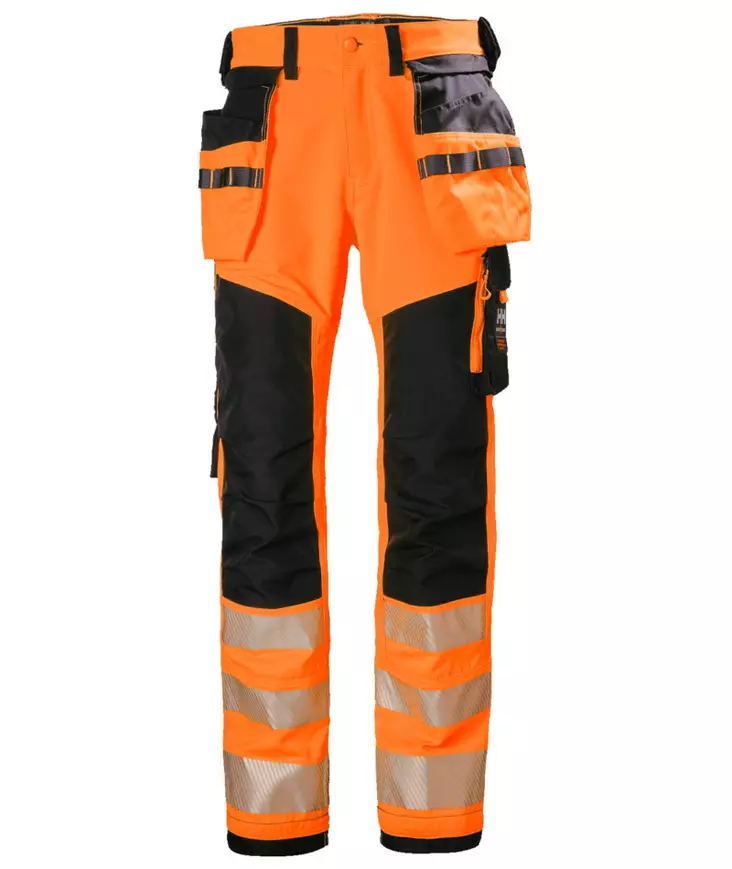 HH Icu Const Pant LK2, Oranssi/Musta - Helly Hansen Huomiohousut - 77472-269 - 1