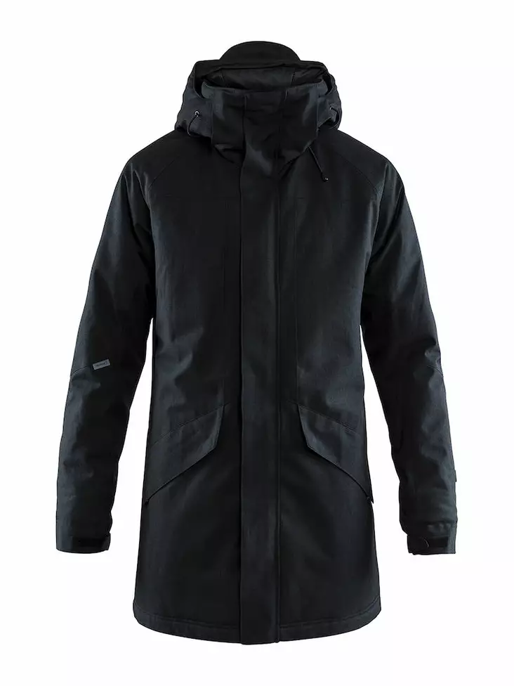 Mountain padded parkas M, Black Melange - Craft Vaatteet - 1906320-998999 - 1