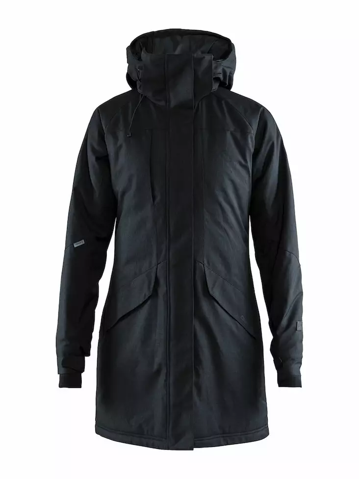 Mountain padded parkas W, Black Melange - Craft Vaatteet - 1906321-998999 - 1