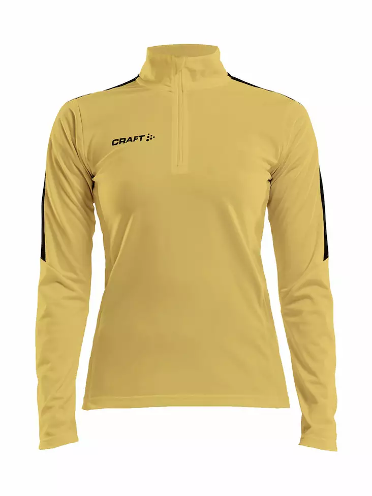PROGRESS Halfzip LS Tee WMN, Sweden Yell - Craft Vaatteet - 1905625-552999 - 1