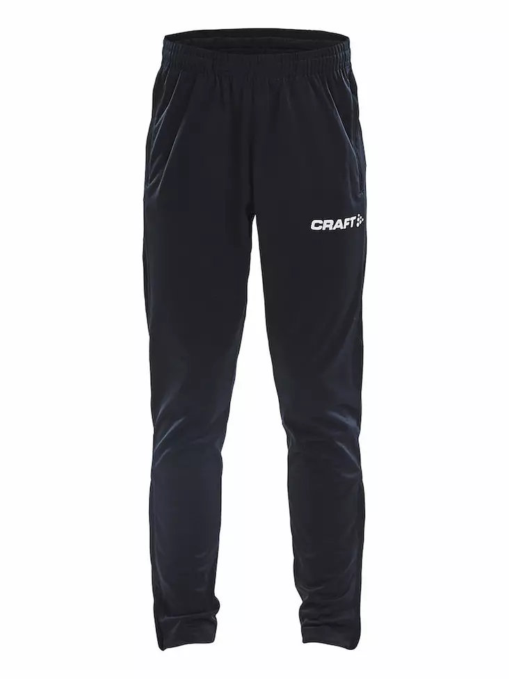PROGRESS Pant JR, BLACK/BLACK - Craft Vaatteet - 1905641-9999 - 1