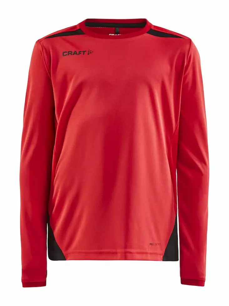 Pro Control Impact LS Tee Jr, BRIGHT RED - Craft Vaatteet - 1908233-430999 - 1