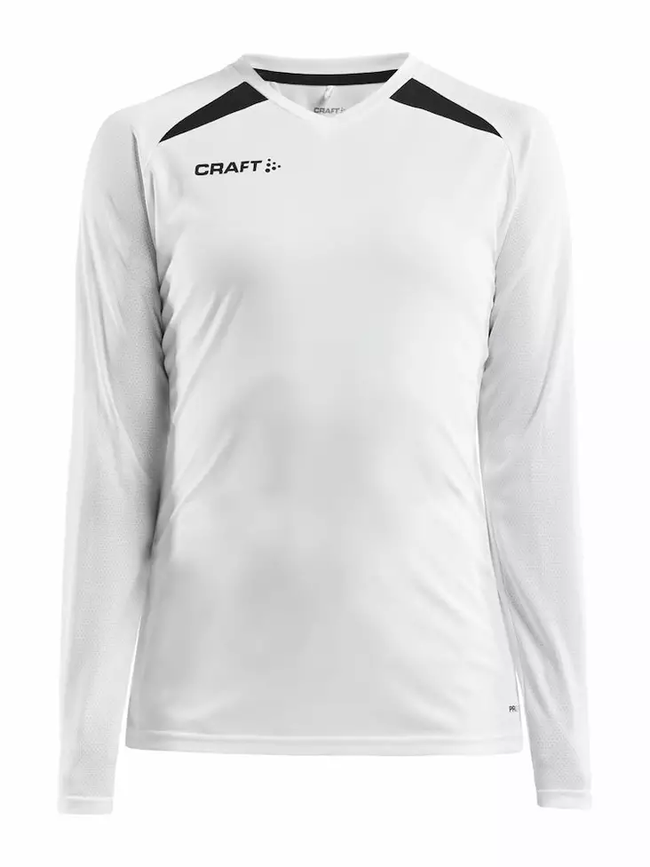 Pro Control Impact LS Tee W, WHITE-BLACK - Craft Vaatteet - 1908232-900999 - 1