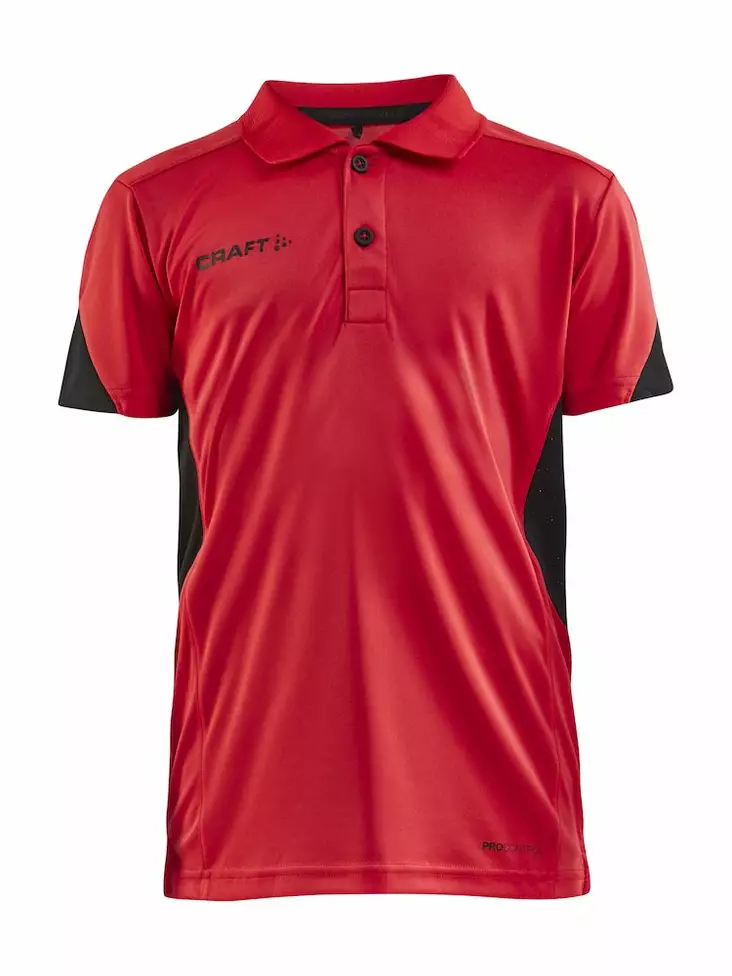 Pro Control Impact Polo Jr, BRIGHT RED-B - Craft Vaatteet - 1908227-430999 - 1