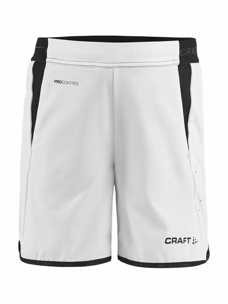 Pro Control Impact Shorts Jr, WHITE-BLAC - Craft Vaatteet - 1908239-900999 - 1