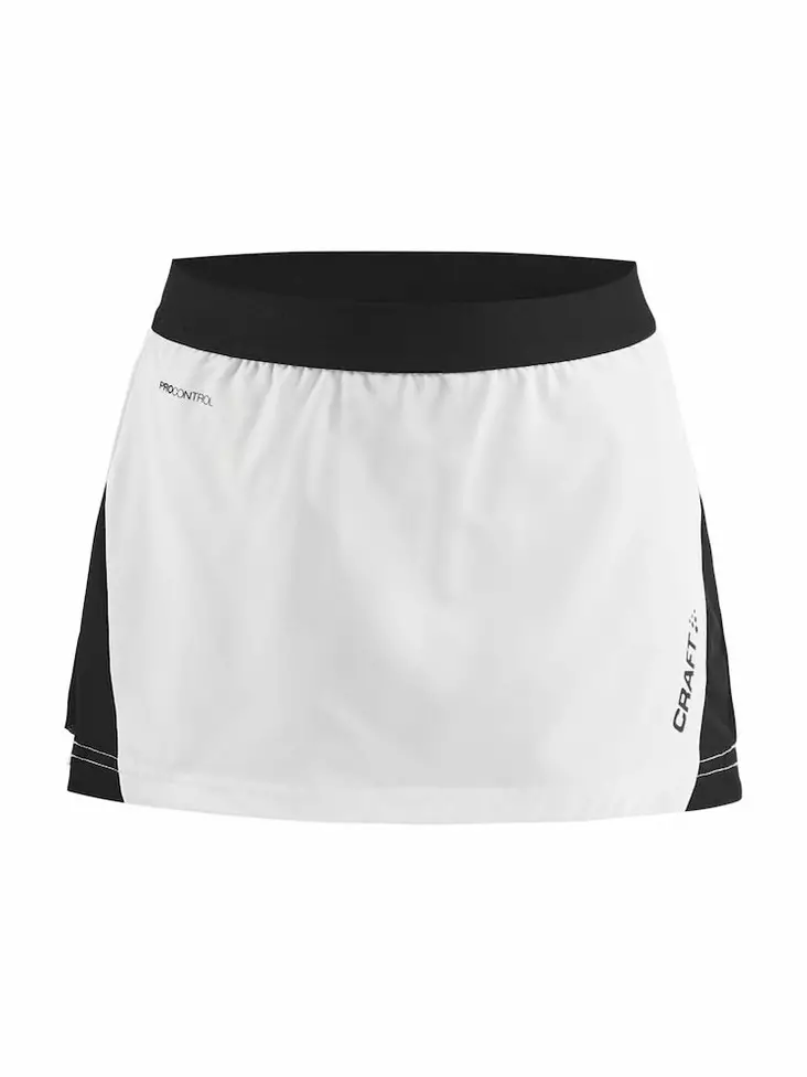 Pro Control Impact Skirt Jr, WHITE-BLACK - Craft Vaatteet - 1908241-900999 - 1