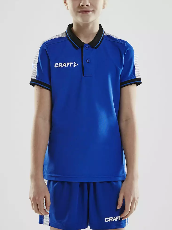 Pro Control Poloshirt Jr, Club Cobolt/Bl - Craft Vaatteet - 1906736-346999 - 1