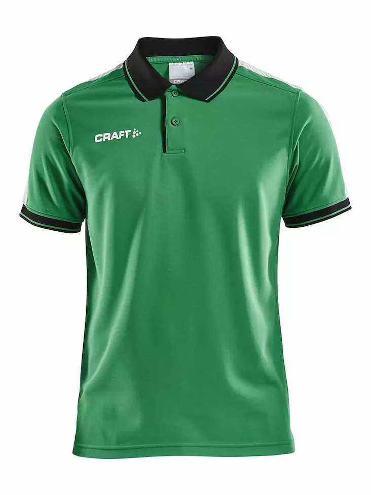 Pro Control Poloshirt M, Team Green/Blac - Craft Vaatteet - 1906734-651999 - 1