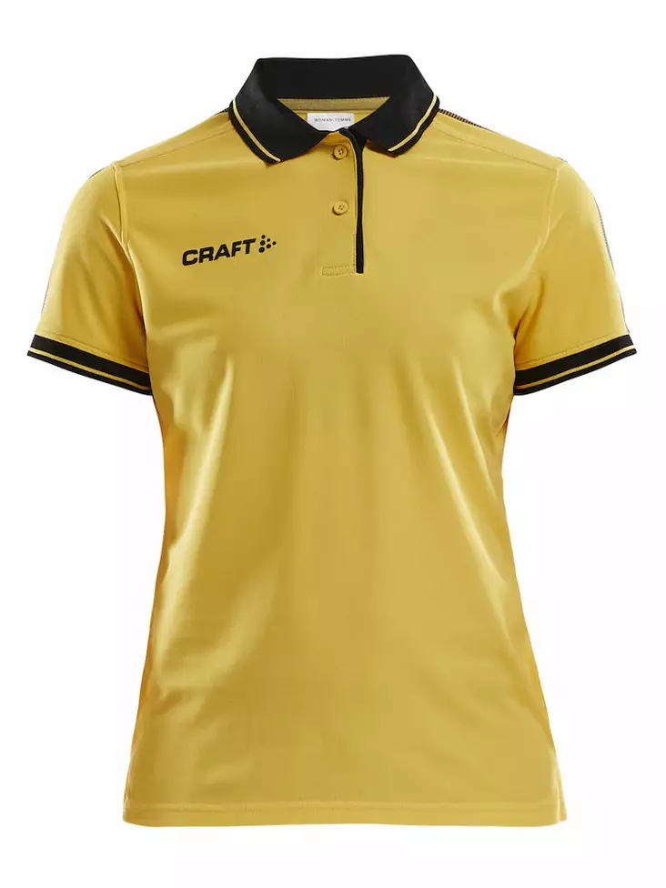 Pro Control Poloshirt W, Sweden Yellow/B - Craft Vaatteet - 1906735-552999 - 1