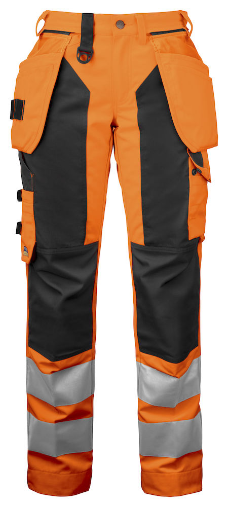 ProJob 6519 Naisten Reisitaskuhousut EN - Projob Huomiohousut - 646519-1799 - 1