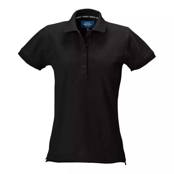 SW 335 Marion enf lds polo, black - South West Vaatteet - 335-99 - 1