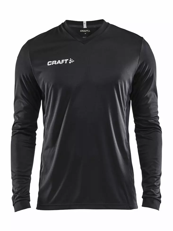 Squad Jersey Solid LS M, Black - Craft Vaatteet - 1906884-9999 - 1