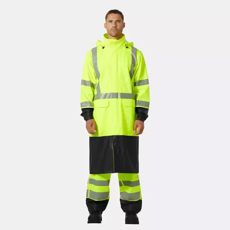 Helly Hansen Addvis Rain Coat, 369 Yellow/Ebony - Helly Hansen Huomiosadeasut - 70156-369 - 1