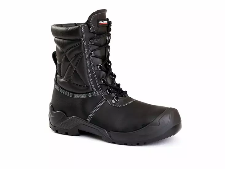 Giasco Alaska Turvamaihari musta Lämmin karvavuori. Ei vetoketjua. Komposiitti pistosuoja sekä kärkisuoja. - Giasco turvakengät - GI-Alaska - 1