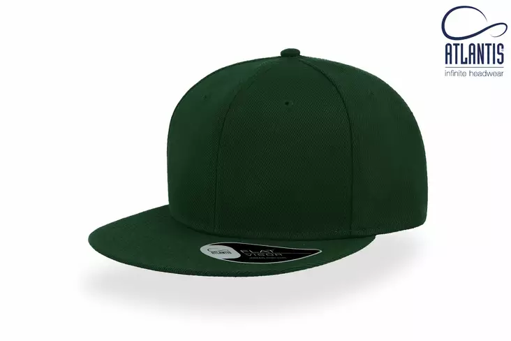 Atlantis Snap Back suoralippa, Green - Kaikki vapaa-ajan vaatemerkit - SNAP-VE - 1