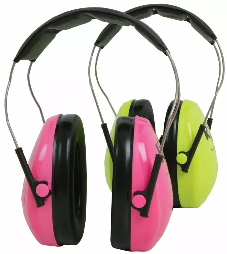 Peltor Kid Kuulonsuojain Neon Punainen - Passiiviset kuulonsuojaimet - H510AK-442-RE - 1