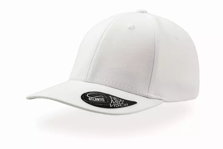 Atlantis Pitcher Mid Visor-lippis, White - Kaikki vapaa-ajan vaatemerkit - PITB-BI - 1