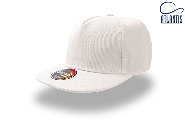 Atlantis Snap Five suoralippa, White - Kaikki vapaa-ajan vaatemerkit - SNFI-BI - 1