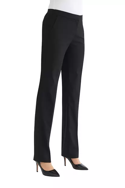Naisten Reims Tailored Leg Trousers, Mus - Kaikki vapaa-ajan vaatemerkit - BT2327BLK - 1