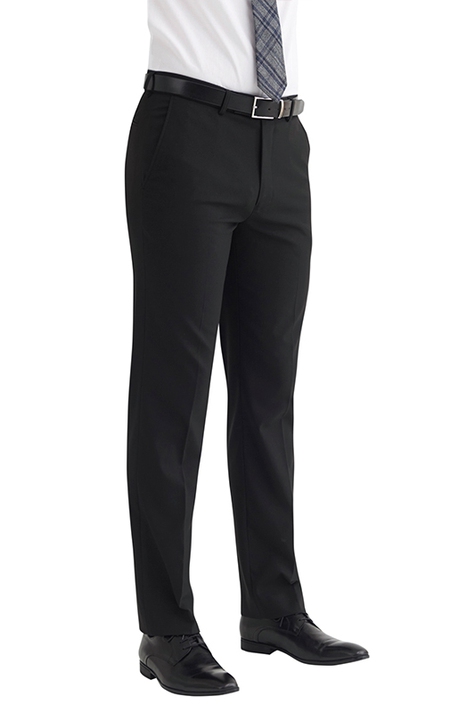 Monaco Tailored Fit Trousers, Musta - Kaikki vapaa-ajan vaatemerkit - BT8845BLK - 1