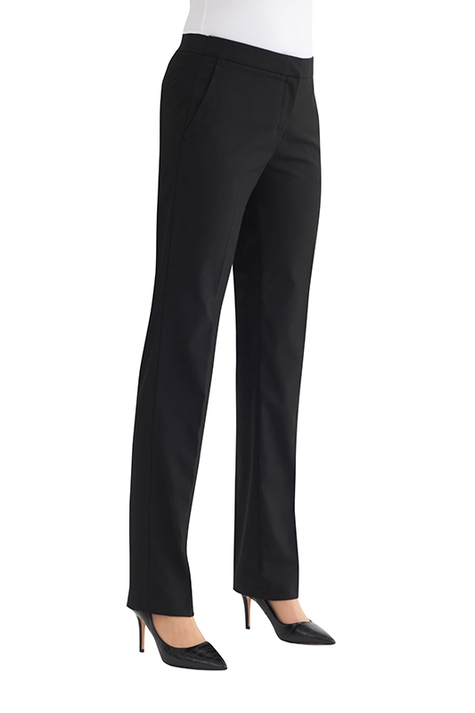 Naisten Reims Tailored Leg Trousers, Mus - Kaikki vapaa-ajan vaatemerkit - BT2327BLK - 1