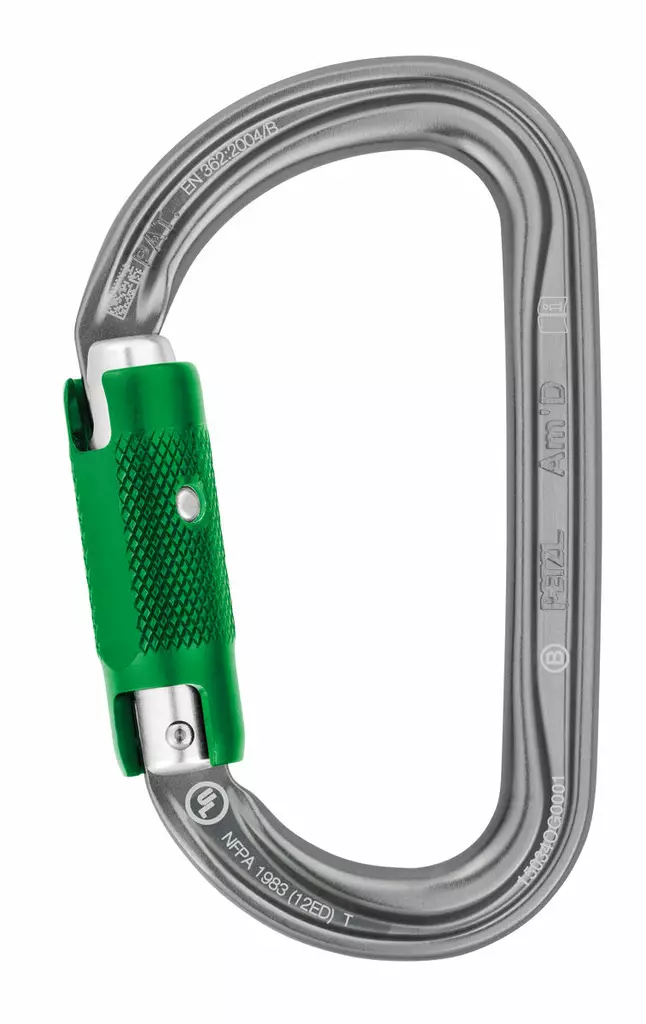 Petzl AM'D PIN-LOCK CARABINER - Petzl putoamissuojaimet - M34A-PL - 1