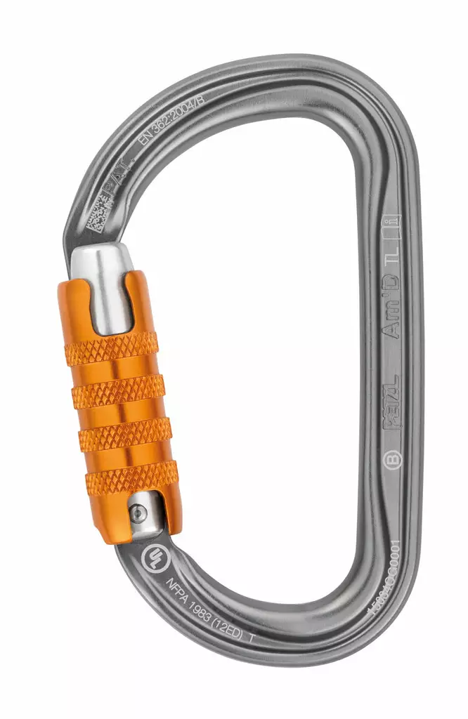 Petzl AM'D TRIACT-LOCK CARABINER - Petzl putoamissuojaimet - M34A-TL - 1