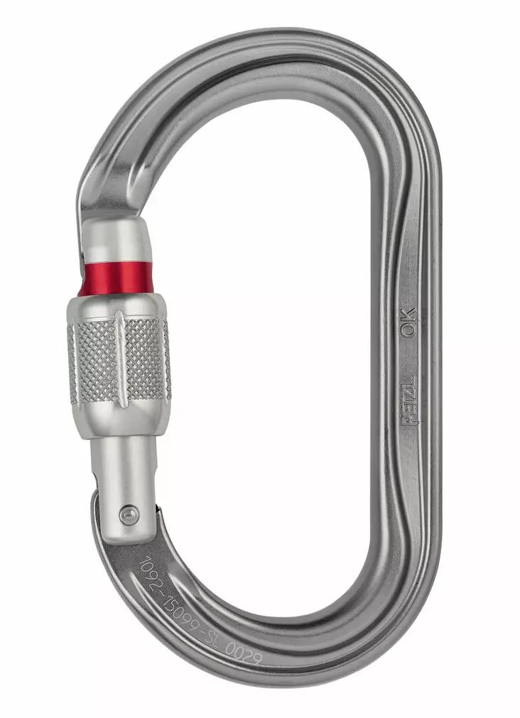 Petzl OK SCREW-LOCK CARABINER - Petzl putoamissuojaimet - M33A-SL - 1