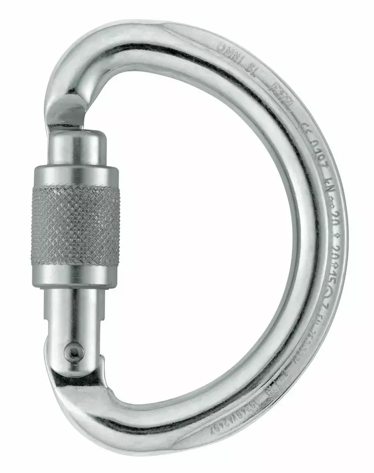 Petzl OMNI SCREW-LOCK CARABINER - Petzl putoamissuojaimet - M37-SL - 1