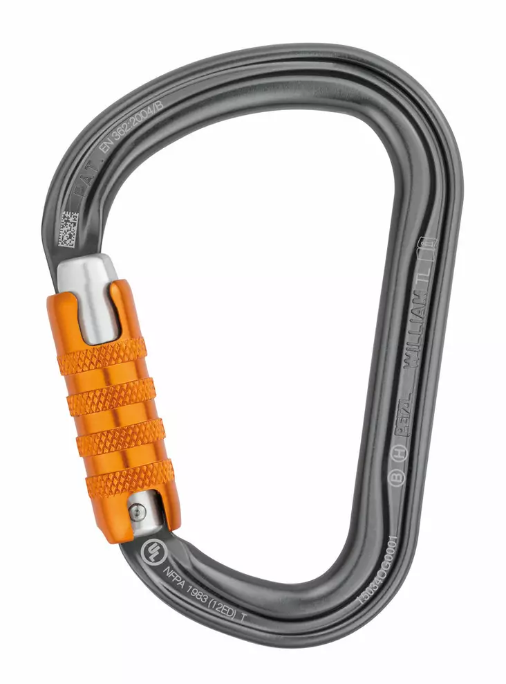 Petzl WILLIAM TRIACT-LOCK CARABINER - Petzl putoamissuojaimet - M36A-TL - 1