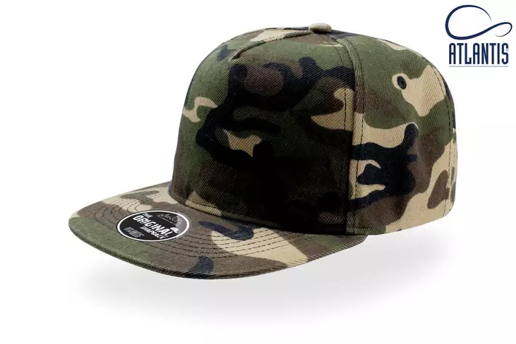 Atlantis Snap Five suoralippa, Camouflag - Kaikki vapaa-ajan vaatemerkit - SNFI-CM - 1