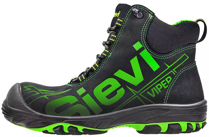 Sievi Viperx High+ S3S Turvakenkä - Sievi Turvakengät - 43-52122-113-25M - 1