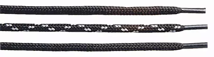 Sievi Laces - Black 190 cm - Kengännauhat - 00-99190-000-00M - 1