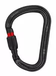 Petzl WILLIAM SCREW-LOCK BINER BLACK - Petzl putoamissuojaimet - M36A-SLN - 1