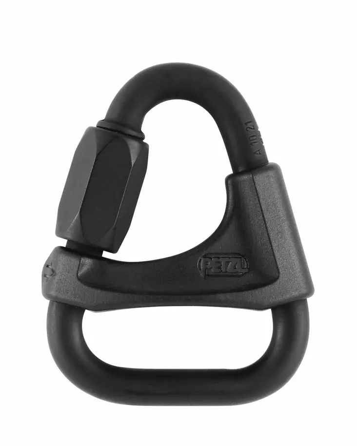 Petzl DELTA N 8 SCREWLINK BLACK - Petzl putoamissuojaimet - P11-8BN - 1