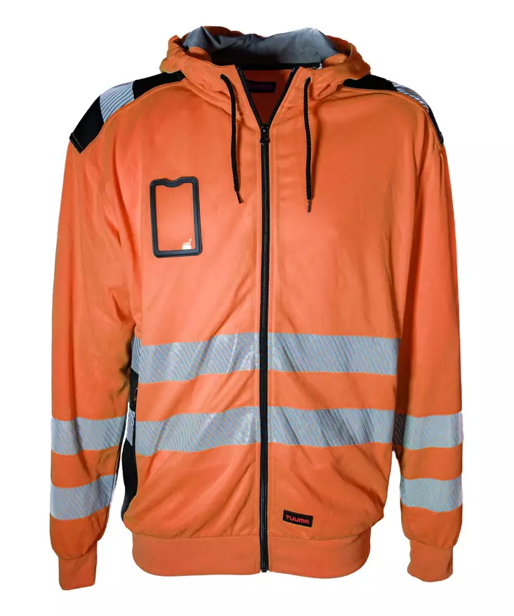 Tuuma Ilmava Huppari, Oranssi - Tuuma Huomiotyövaatteet - TU-HCH-O - 1