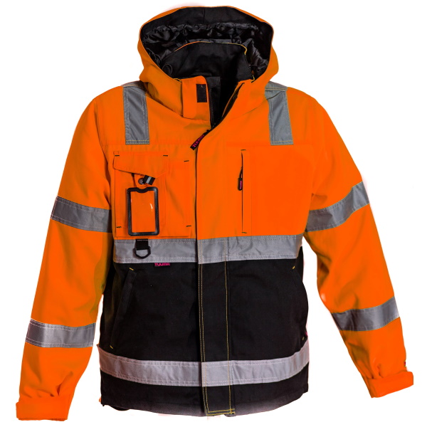 Tuuma Naisten Huomio Talvitakki, Oranssi - Tuuma Huomiotyövaatteet - TU-NHTT-O - 1