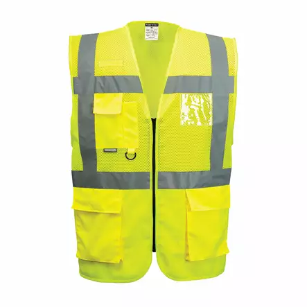 Portwest C496 Madrid Mesh Vest, Keltaine - Huomioliivit - C496-YER - 1