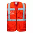 Portwest S476 Berlin Vest, Punainen - Huomioliivit - S476-RER - 1