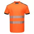 Portwest T181 HV T-Paita LK2, Or/Navy - Huomiopaidat - T181-ONR - 1