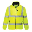 Portwest F300 Hi-Vis fleece, Kelta/Musta - Työpaidat - F300-YER - 1