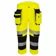 PW DX402 - DX4 Hi-Vis Capri shortsit - Huomioshortsit - DX402YBR - 1