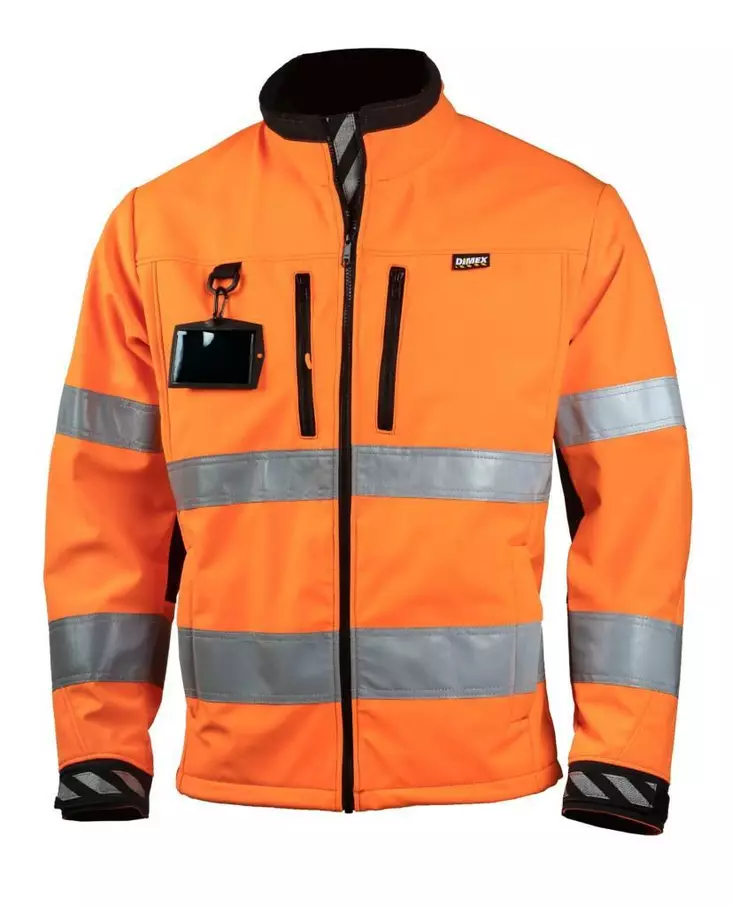 DIMEX TURVA SOFTSHELL 688R - Dimex Huomiotakit - 688R - 1