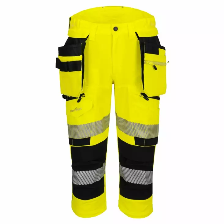 PW DX402 - DX4 Hi-Vis Capri shortsit - Huomioshortsit - DX402YBR - 1