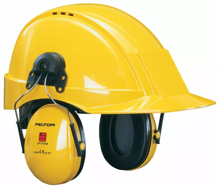 Peltor Optime 1 P3E Kuulonsuojain kypärä - Passiiviset kuulonsuojaimet - H510P3E-405-GU - 1