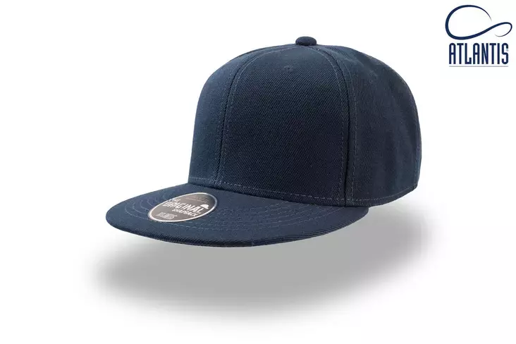 Atlantis Snap Back suoralippa, Navy - Kaikki vapaa-ajan vaatemerkit - SNAP-NV - 1