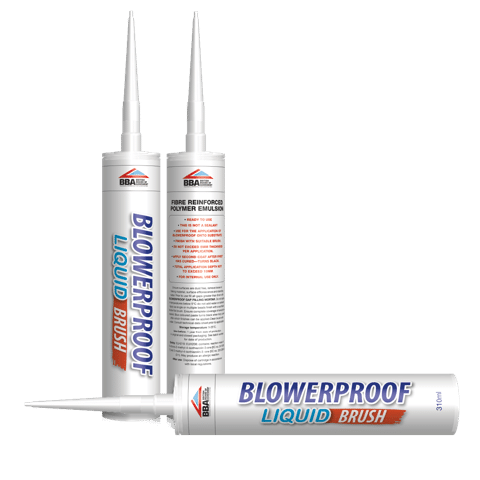 Blowerproof Brush valkoinen 310ml - Rakennetiivistykset - BPBW - 1