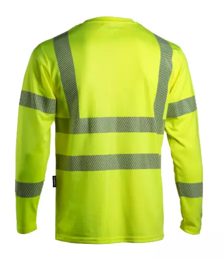 Dimex pitkähihainen Turva t-paita - Dimex Huomiopaidat - 42481Y - 2