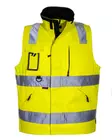 Tuuma HV Työnjohtajan liivi, Keltainen - Tuuma Huomiotyövaatteet - TU-HTJL-Y - 1